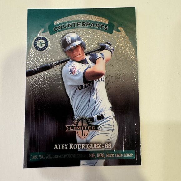 1997 Donruss Limited Base Alex Rodriguez, Edgar Renteria 13 - Picture 1 of 6